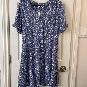 Joe Fresh floral mini dress